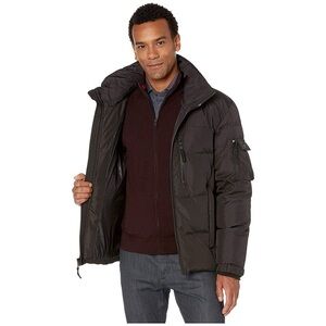 S13 • Sierra Parka Down Jacket quilted puffer black winter coat insulated